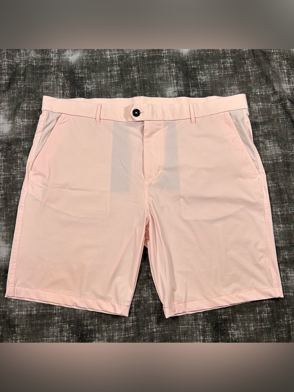 Greyson Montauk Shorts Mens 40 Fits 40x8 Pale Pink Golf 8Way Stretch Performance